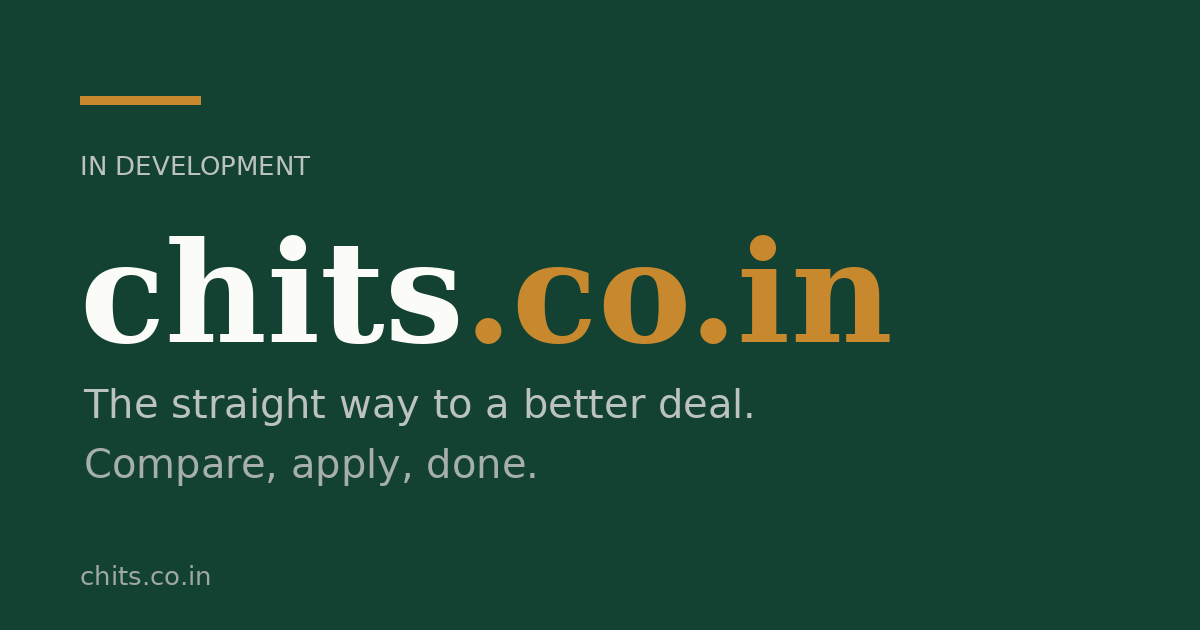 Link preview image for chits.co.in